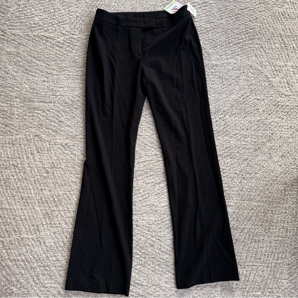 Anne Klein Black Boot Cut Dress Pants